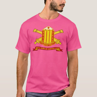 T-shirt 38e artillerie de campagne avec ruban