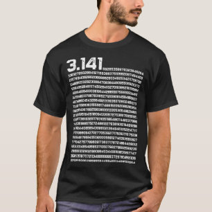 T-shirt 3.14 Mathématiques de jour Pi Nombre irrationnel 