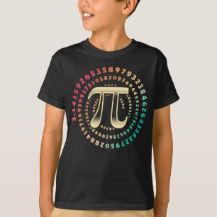T-shirt 3.14 Pi Numéro Jour Symbole Math Numéro Irrationne