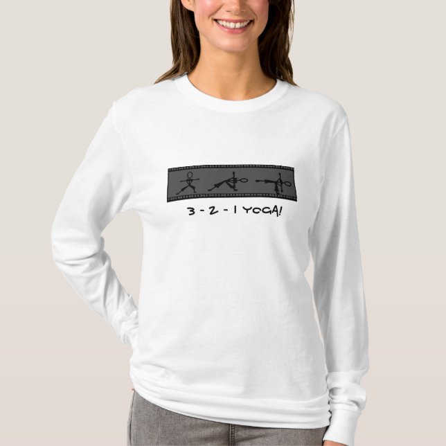 T-SHIRT 3 - 2 - 1 YOGA! (Devant)