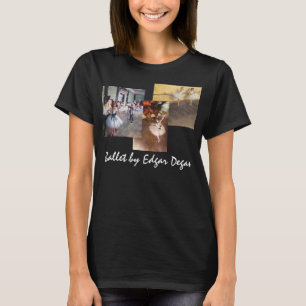 T-shirt 3 Ballet Art Vintage différents par Edgar Degas