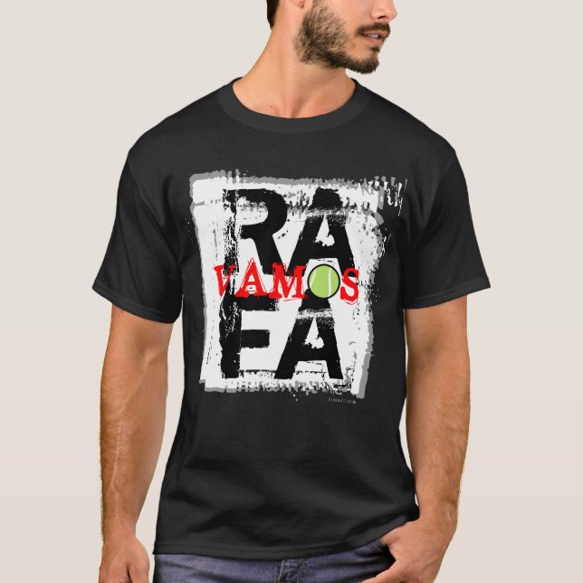 T-shirt 3 de tennis de Vamos Rafa (Devant)