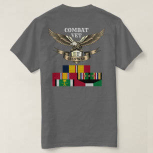 T-SHIRT 3 ÉTOILES COMBAT VET GULF