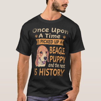 T-shirt 3 Il était une fois - chiot Beagle Beagle
