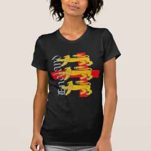T-shirt 3 lions sur la croix de St George