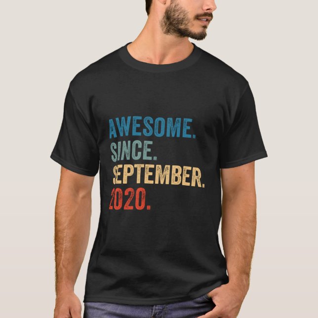 T-shirt 3 Magnifique Depuis Septembre 2020 3Ème (Devant)