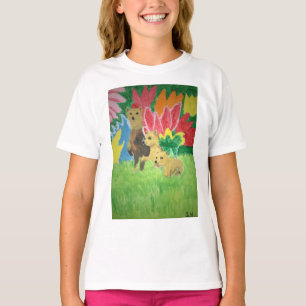 T-shirt 3 ours filles Sweatshirt