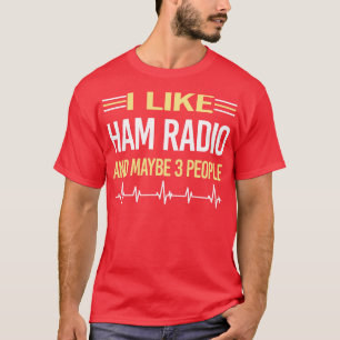 T-shirt 3 Personnes Ham Radio Amateur Radio