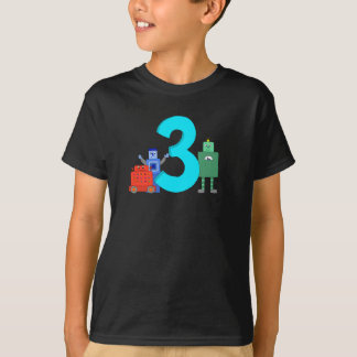 T-shirt 3 robots