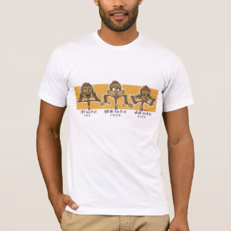 T-shirt 3 singes sages