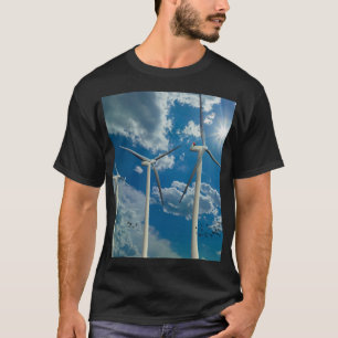 T-shirt 3 Turbines éoliennes