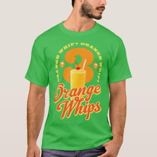 T-shirt 3 Whips orange