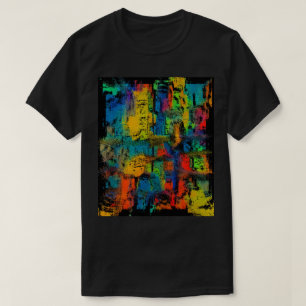 T-shirt 3D coloré Abstrait