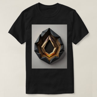 T-shirt 3D Paper Art Design