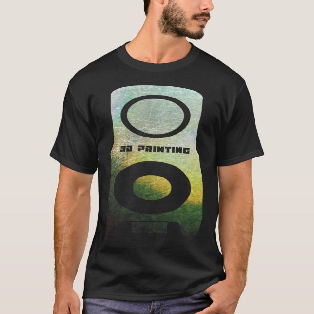 T-shirt 3D Printer hot end artwork  1 (Devant)
