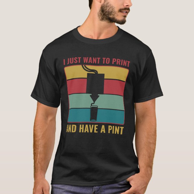 T-shirt 3D Printing  3D Print and Have a Pint (Devant)