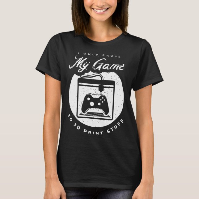 T-shirt 3D Printing for a 3D Printer Enthusiast (Devant)