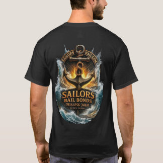 T-shirt 3D Sailors Bail Bonds Splash Down