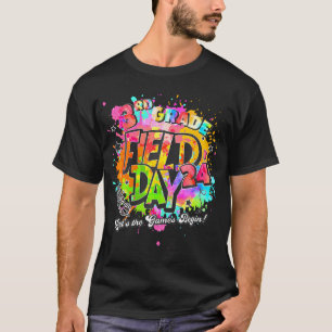 T-shirt 3E Année Field Day 2024 Laisser Les Jeux Commencer