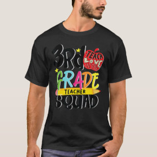 T-shirt 3e année Squad I Troisième année Enseignant Squad
