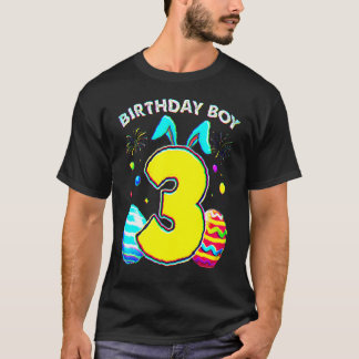 T-shirt 3e anniversaire Lapin de Pâques Oreilles 3 ans Ann