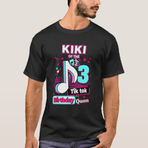 T-shirt 3e Anniversaire Musical De Kiki Queen