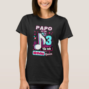 T-shirt 3e Anniversaire Musical De Papo Queen