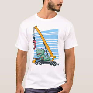 T-shirt 3e anniversaire pour enfants de 3 ans