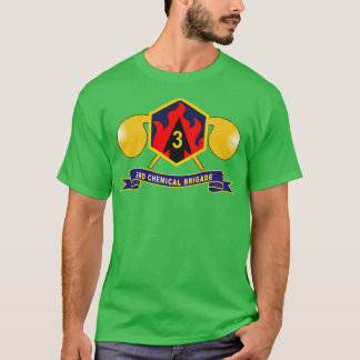 T-shirt 3e brigade chimique SSI w Br Ribbon X