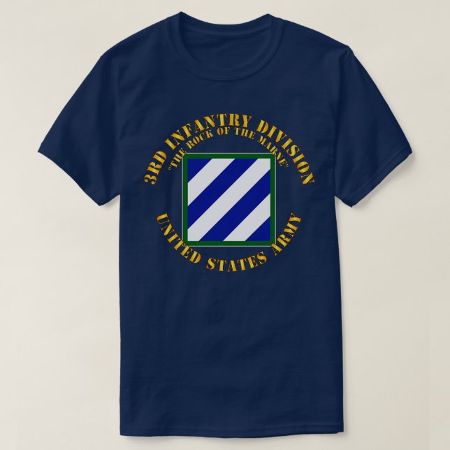 T-shirt 3e ID Le Rocher de la Marne (Design devant)