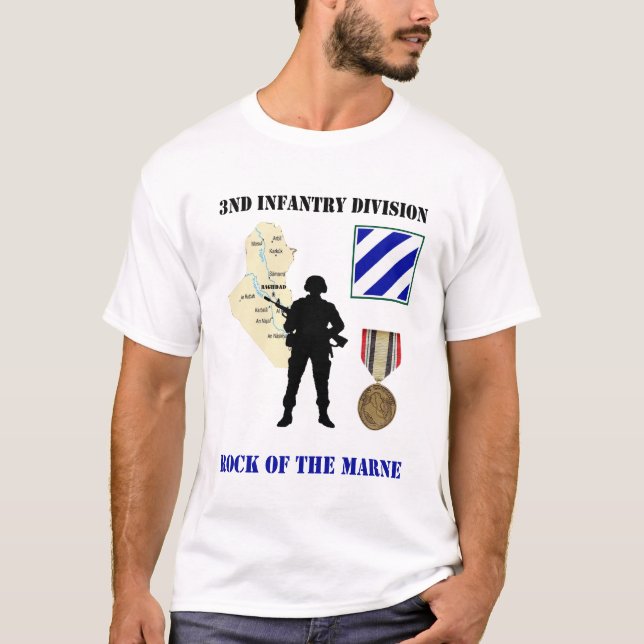 T-shirt 3ème Chemise de vétérinaire de guerre d'Irak de (Devant)