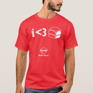 T-shirt 3ème place de Krystal - I <3 Krystals !