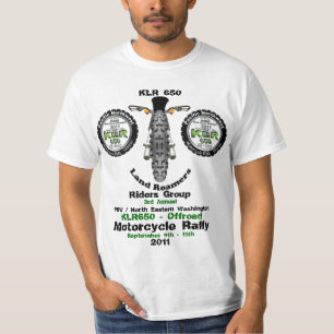 T-shirt 3ème rassemblement annuel 2011 de KLR +Avant de