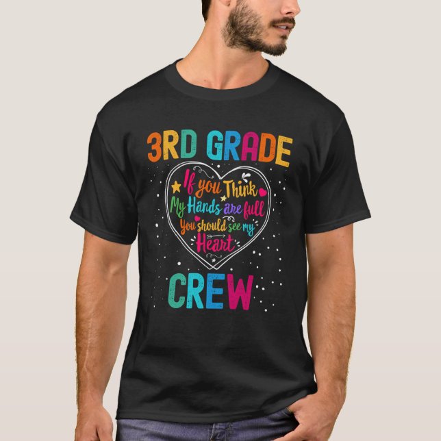 T-shirt 3rd Grade Crew Appreciation Week Back to School He (Devant)