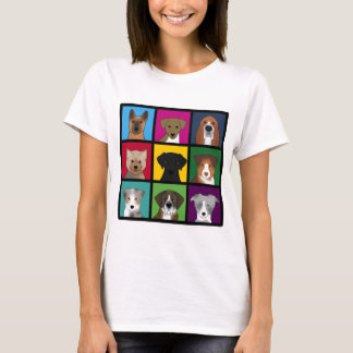 T-shirt 3x3 chiens