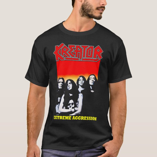 T-shirt 3Xtreme Agression - Kr3Ator - Classique Old School (Devant)