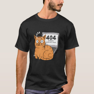 T-shirt 404 Erreur Cerveau non trouvé Funny Programmer Cod