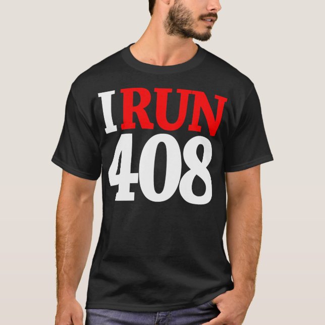 T-SHIRT 408 SHIRT/WHT-RED (Devant)