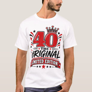 T-shirt 40 Édition Limitée Originale
