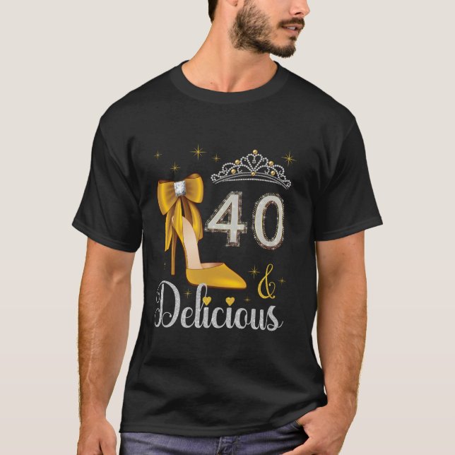 T-shirt 40 Et délicieux 40e anniversaire 40 ans Anniversai (Devant)