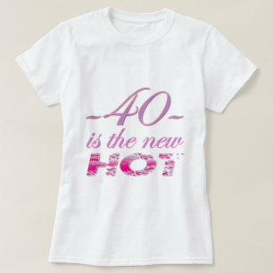 T-shirt 40 nouveau-chauds