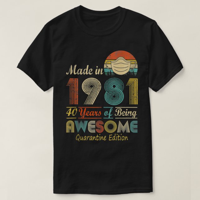T-shirt 40 Year (Design devant)