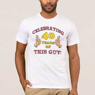 T-shirt 40e anniversaire Cadeau pour lui