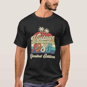 T-shirt 40e anniversaire Cadeau Vintage 1983 Edition limit
