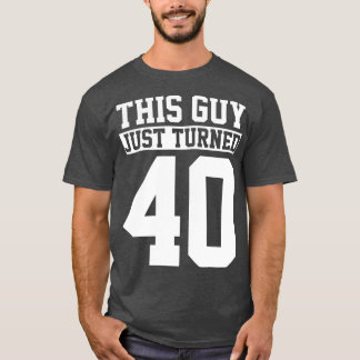 T-shirt 40e anniversaire Quarante ans