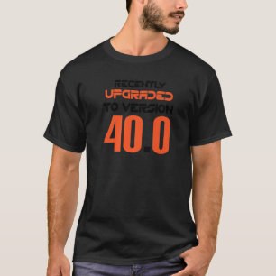 T-shirt 40e anniversaire Que les quarante soient avec vous
