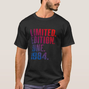 T-shirt 40e anniversaire Vintage 1984 Juin 40 ans Hommes