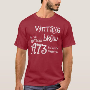 T-shirt 40e cadeau d'anniversaire 1973 Race Vintage