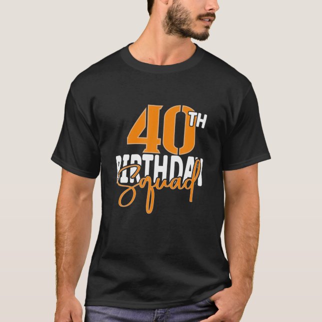 T-shirt 40E Groupe De Correspondance De Famille D'Escouade (Devant)