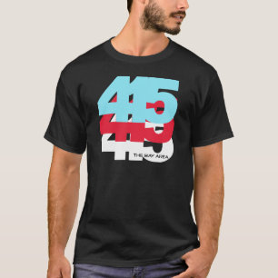 T-shirt 415 Indicatif régional